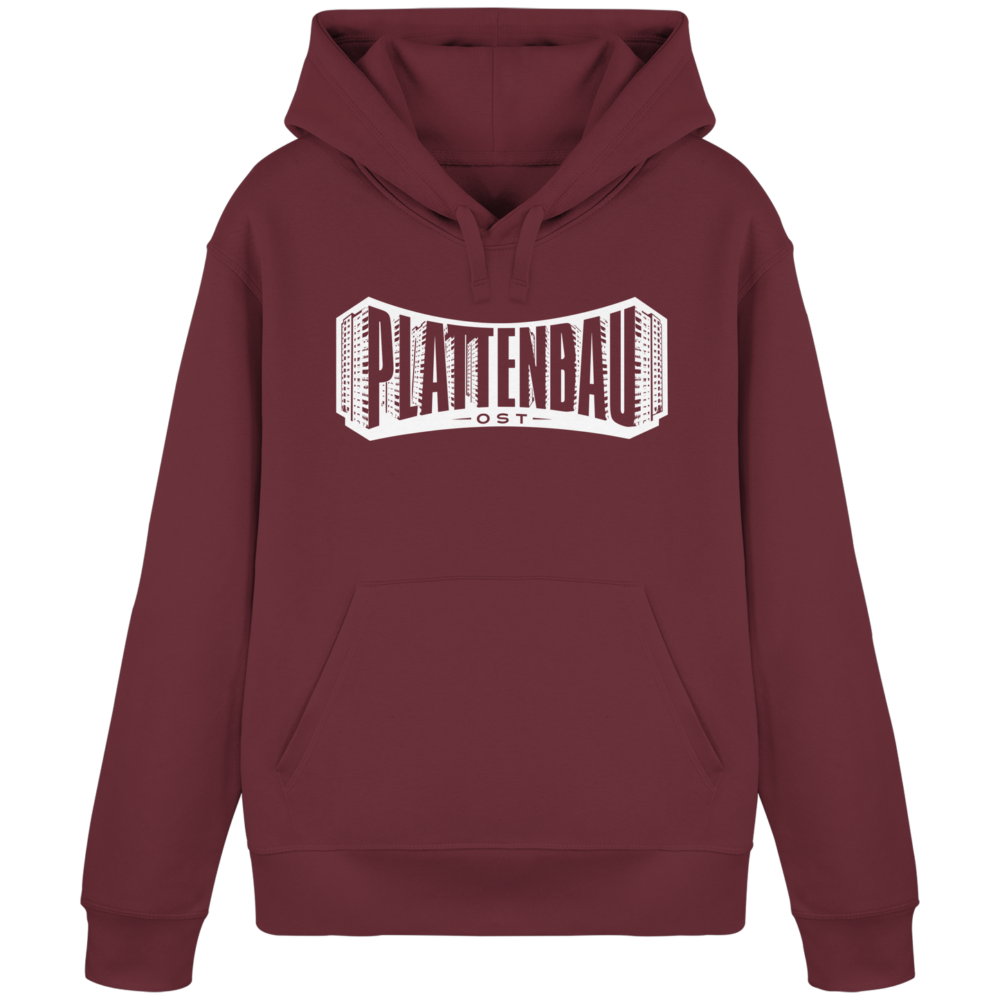 Plattenbau Ost Support - Organic Hoodie