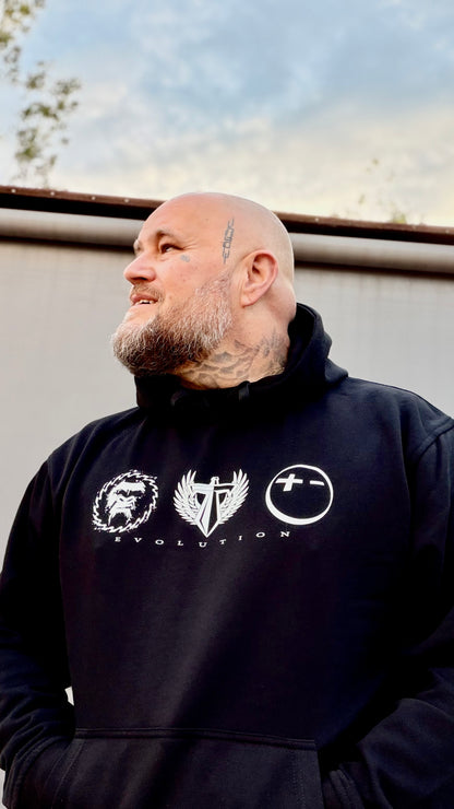 Hoodie Black - Evolution