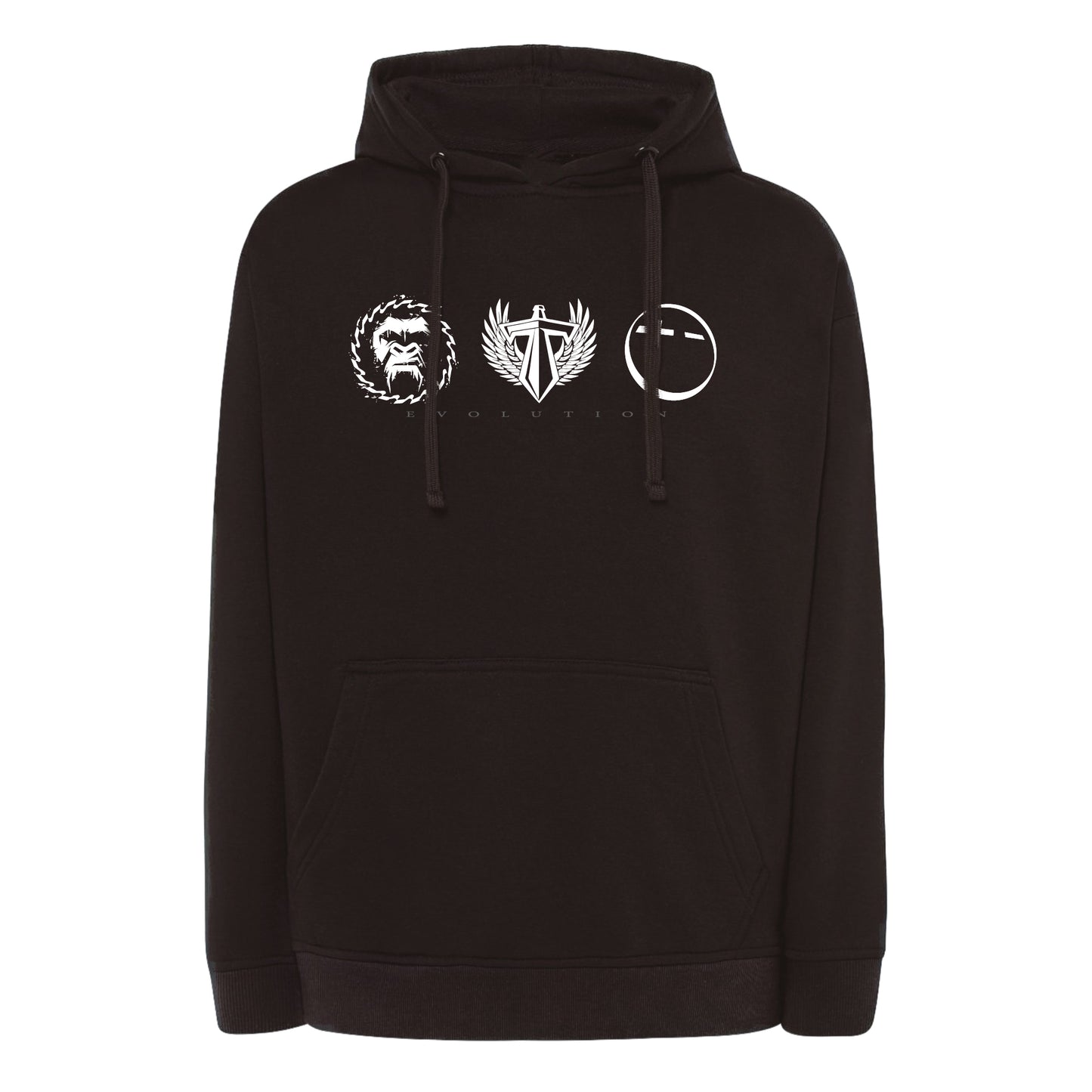 Hoodie Black - Evolution