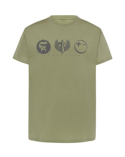 T-Shirt Grün-Evolution