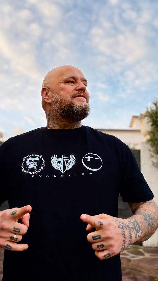 T-Shirt Black-Evolution