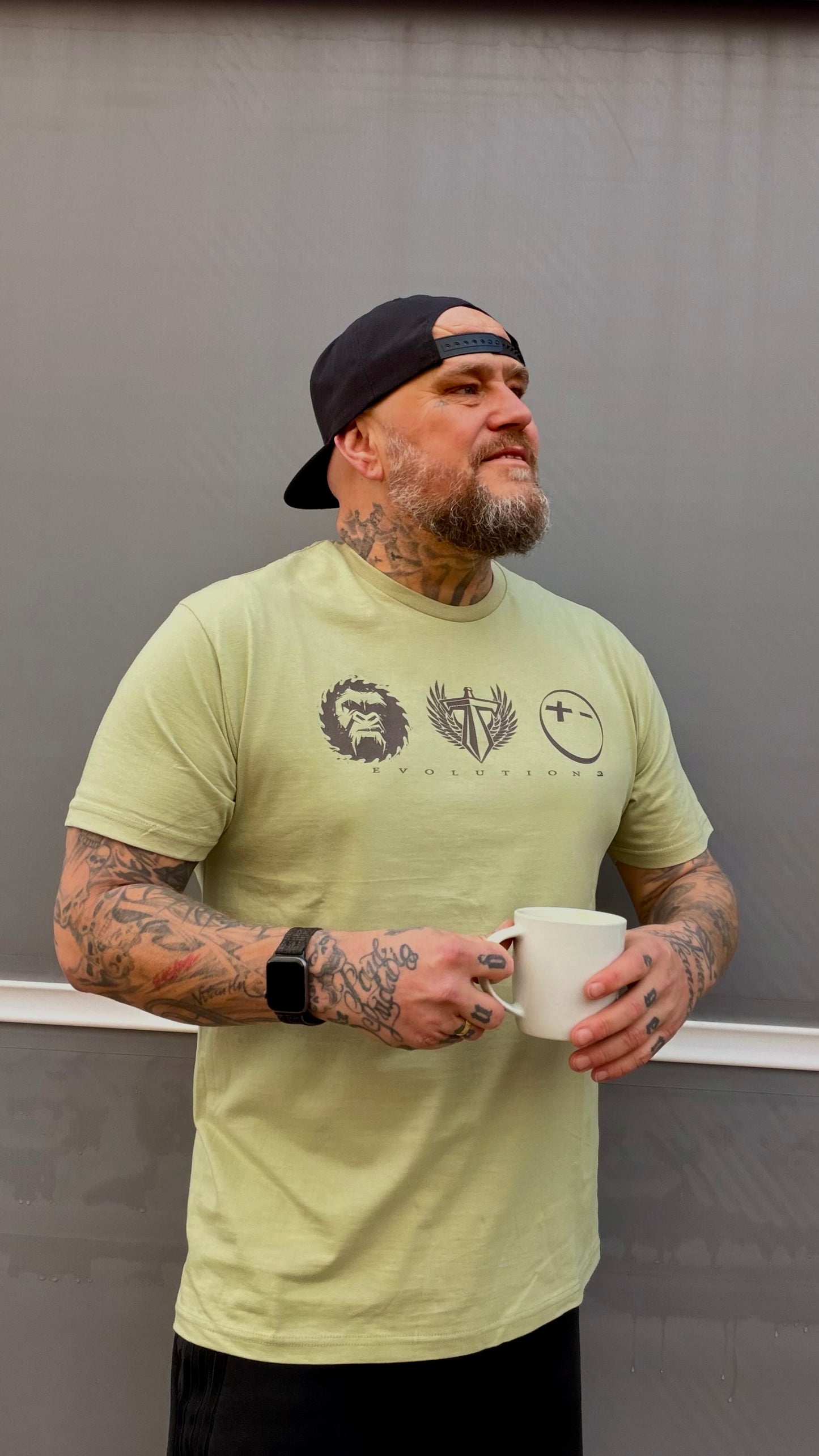 T-Shirt Grün-Evolution