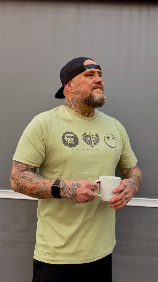 T-Shirt Grün-Evolution