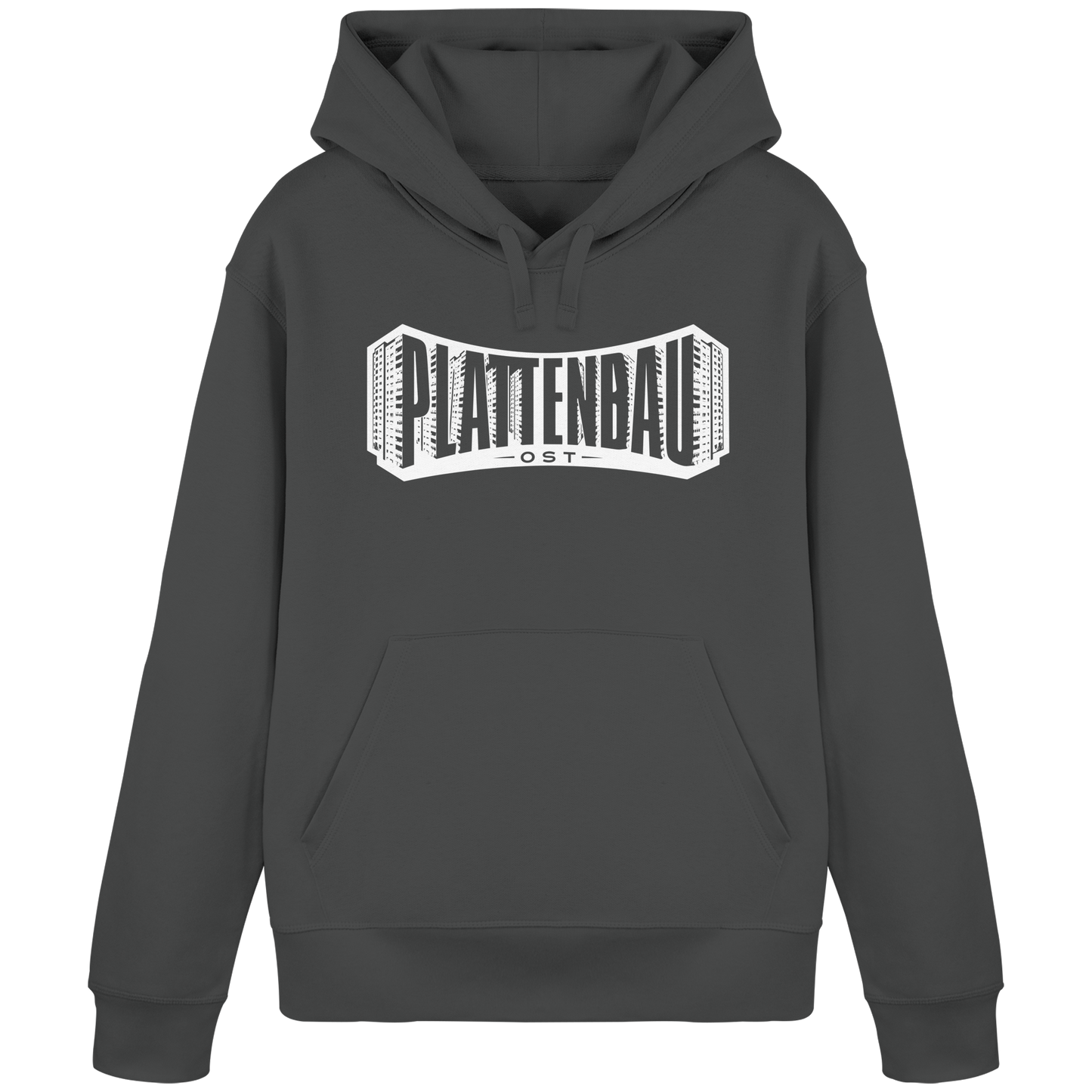 Plattenbau Ost Support - Organic Hoodie